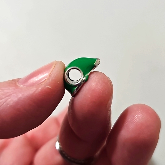 Cute Avocado Charm with Heart and Bow - Picture 8 of 10